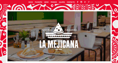 Desktop Screenshot of pizzerialamejicana.com